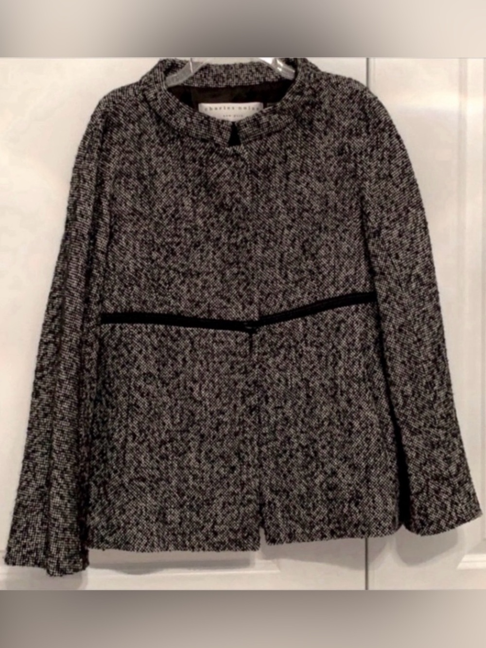 Charles Nolan New York Size 16 Lined Convertible Jacket